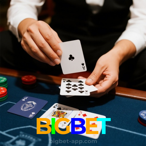 BIGBET：Cada jogada no blackjack é uma chance de conquistar vitórias!