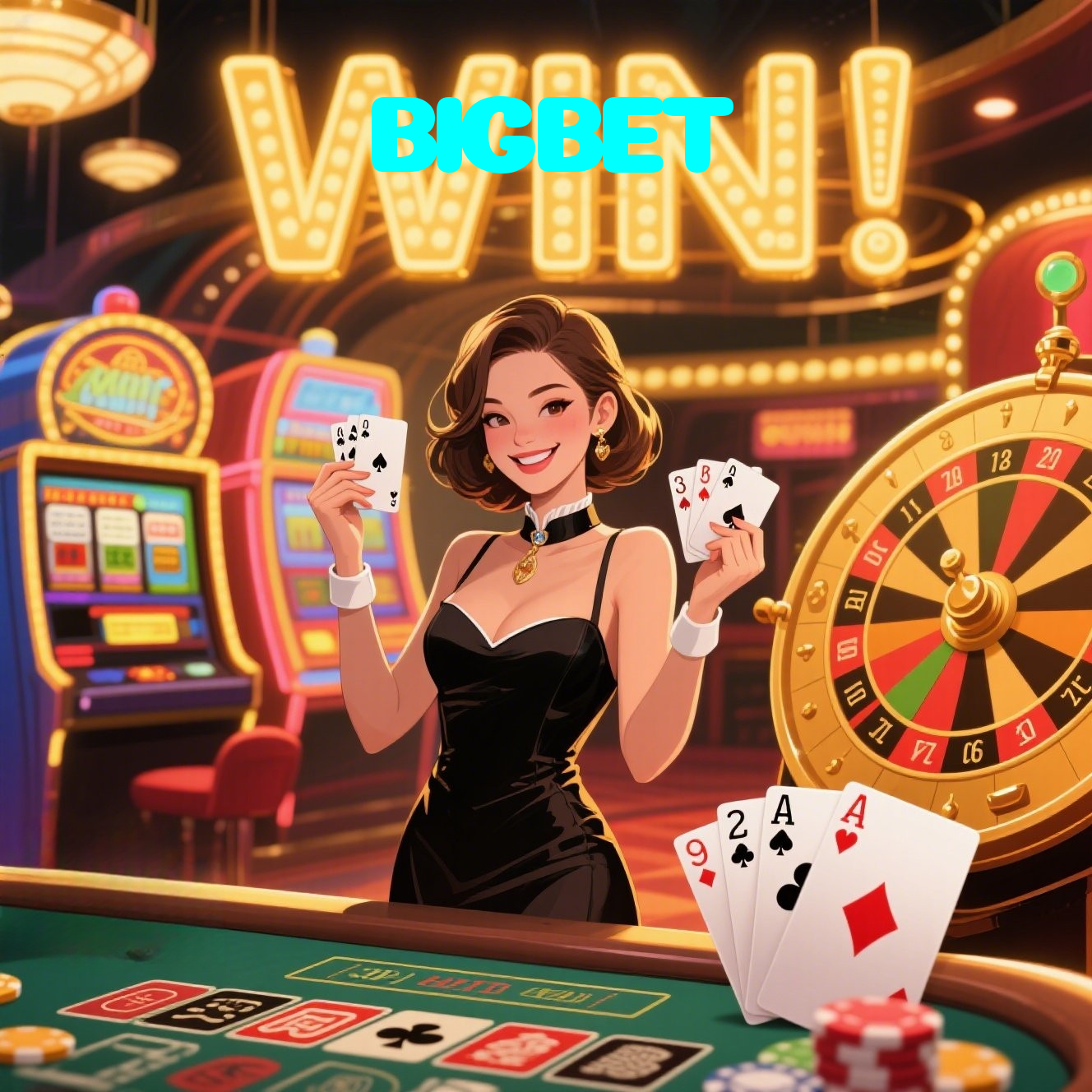 BIGBET：Jogue slots, aposte no futebol e vença com confiança no nosso cassino!