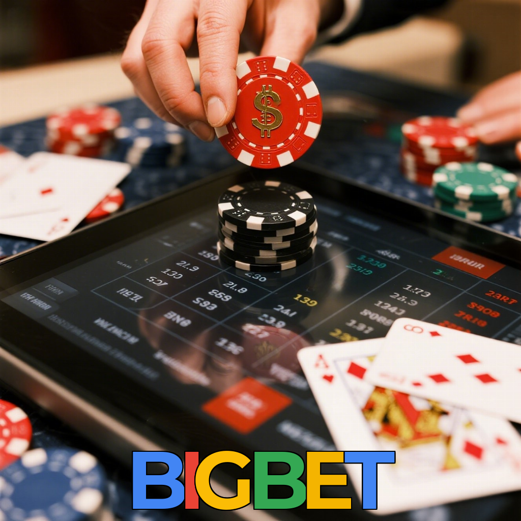 BIGBET：Poker, roleta e apostas ao vivo no futebol online, tudo ao seu alcance!