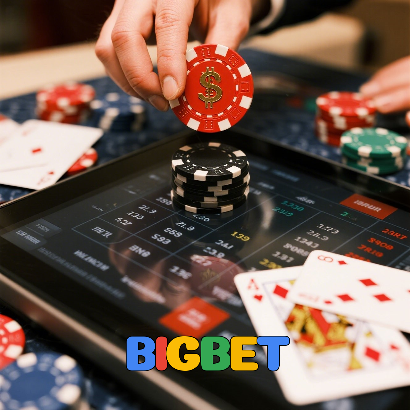 BIGBET：Diversão total com blackjack, poker e apostas ao vivo no futebol!