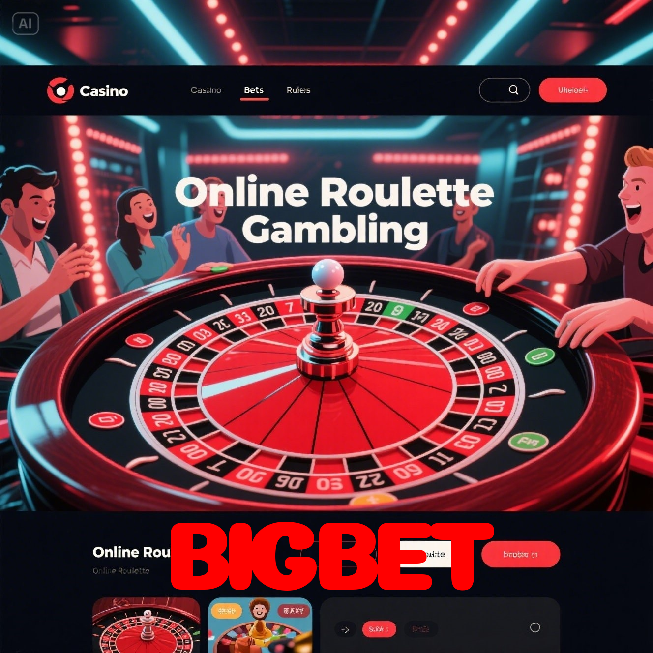 BIGBET:A sorte é sua! Aposte agora e ganhe muito mais!